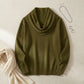 Vellura - Cowl Neck Soft Knit Sweater Olive Drab variants product photo
