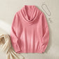 Vellura - Cowl Neck Soft Knit Sweater Rose Quartz variants product photo