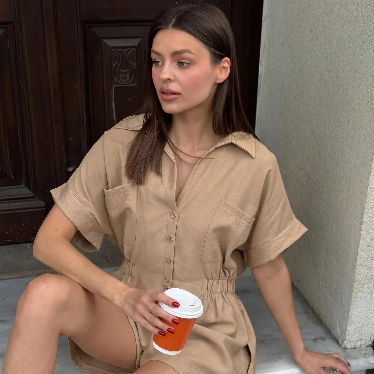 Vespyr - Bohemian Chic Jumpsuit