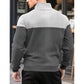 Textured Quarter-Zip Sweatshirt