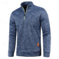 Quarter-Zip Textured Pullover Sweater