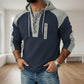 Lace-Up Hooded Pullover