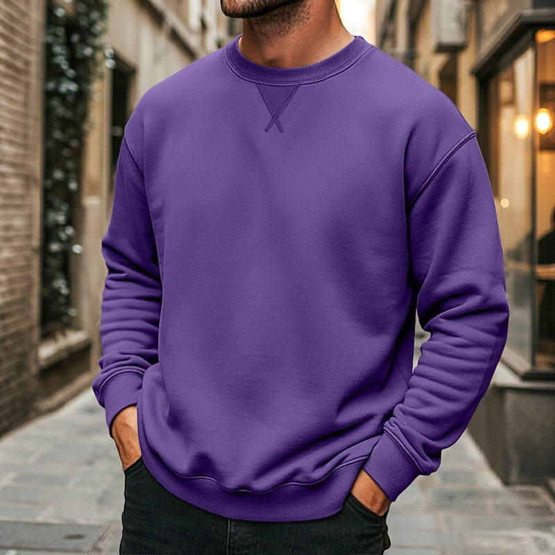 Classic Crew Neck Sweatshirt