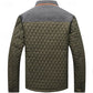 Quilted Stand-Collar Jacket