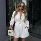 Zephyra - Elegant White Playsuit Chic