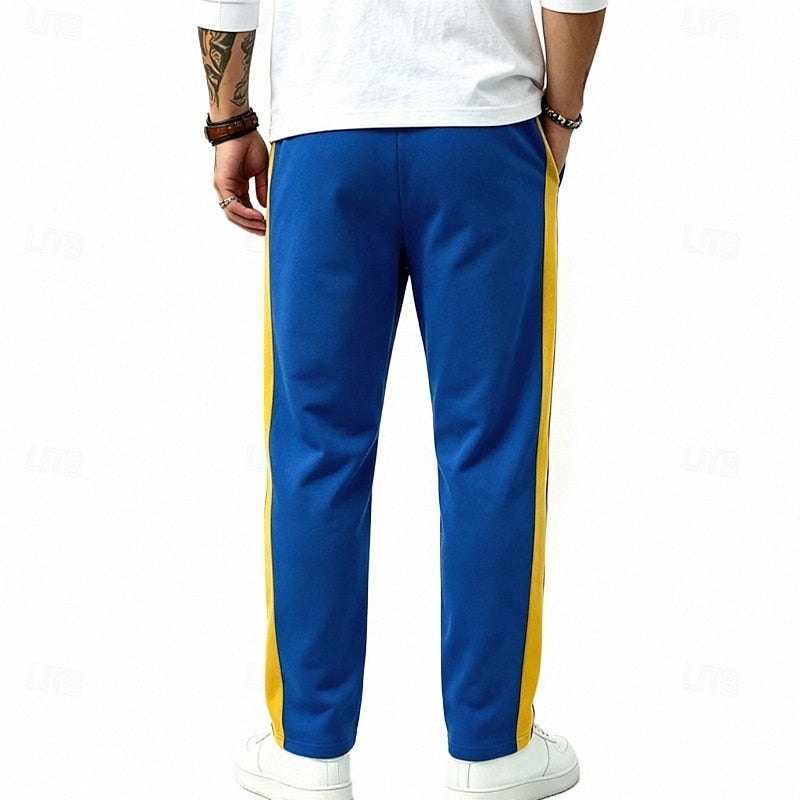 Relaxed Side-Stripe Sweatpants