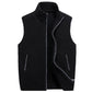 Stand-Collar Zip-Up Gilet