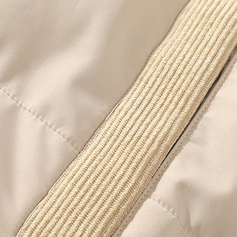 Insulated Stand-Collar Puffer Jacket