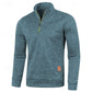 Quarter-Zip Textured Pullover Sweater