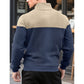 Textured Quarter-Zip Sweatshirt
