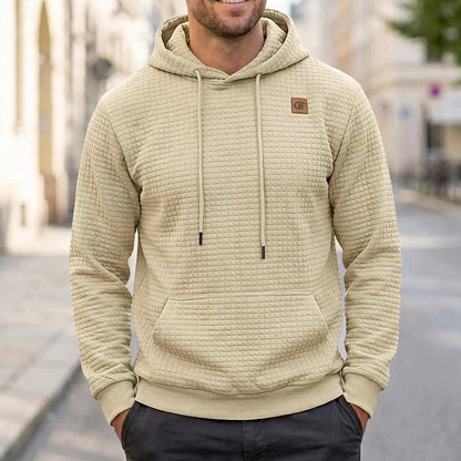 Textured Comfort Hoodie
