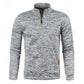 Quarter-Zip Textured Pullover Sweater