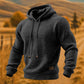 Textured Pullover Hoodie