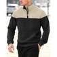 Textured Quarter-Zip Sweatshirt