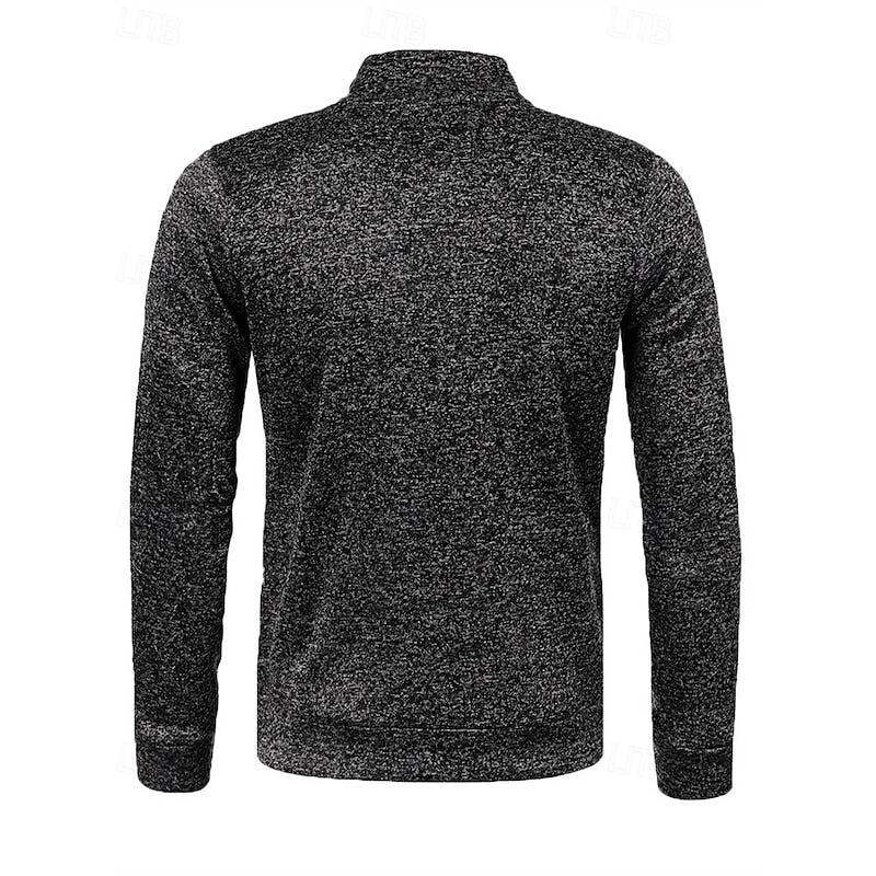 Full-Zip Stand Collar Jacket