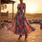 Zendyr - Floral Chiffon Midi Dress