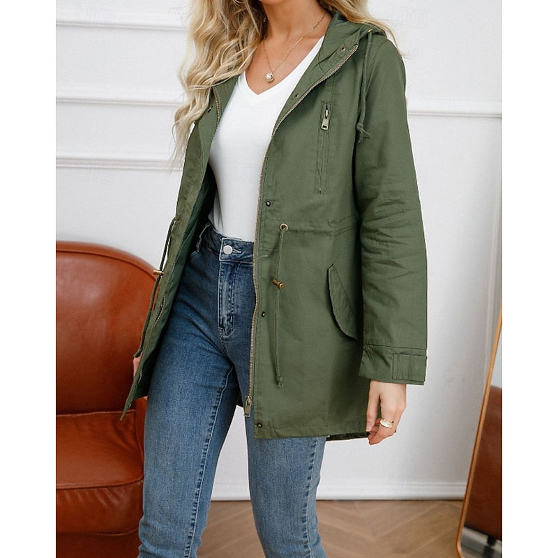 Hooded Utility Coat